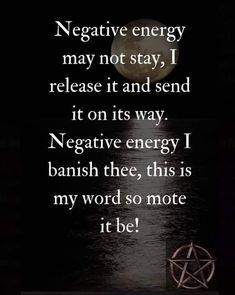 Banish Negative Energy, Banishing Spell, Good Luck Spells, Spells For Beginners, Witch Quotes, Luck Spells, Wiccan Magic, Witch Spirituality, Magic Spell Book