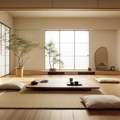 Japanese Living Room Design, Japanese Living Room, Japanese Living, Japan Interior, Zen Philosophy, Tatami Room, Deco Zen