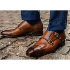 Monk Shoes, Paul Evans, Cap Toe Shoes, Double Monk Strap, Moccasins Shoes, Business Shoes, Formal Shoes For Men, Buckle Shoes, Leather Cap