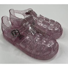 New Without Box Baby Gap Women's Pink Glitter Jelly Sandals Size 9 Super Cute And Brand New! Gap Shoes, Box Baby, Glitter Sandals, Gap Women, Jelly Sandals, Sandals Flip Flops, Baby Gap, Pink Glitter, Flip Flop Sandals