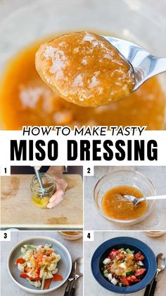 how to make tasty miso dressing