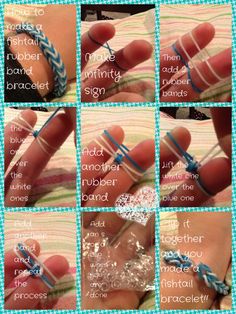 the instructions for how to crochet bracelets