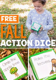 Autumn Physical Activities For Kids, Bats Preschool, Dice Printable, Preschool Fall, Fall Activity, Esl Activities, Fall School, Halloween Games For Kids, Prek Math