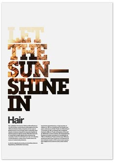 the sun shines in hair poster is displayed on a white background with black frame