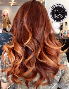 2019 Hairstyles, Hair Color Caramel, Caramel Hair, Copper Hair Color, Trendy Hair Color, Ombre Hair Color