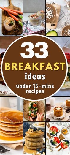 Fast Breakfast Recipes, Busy Morning Breakfast, Fast Healthy Breakfast, Quick Breakfast Ideas, Cheap Breakfast, Breakfast Ideas Easy, Morning Recipes Breakfast, Fast Breakfast, Fast Food Breakfast