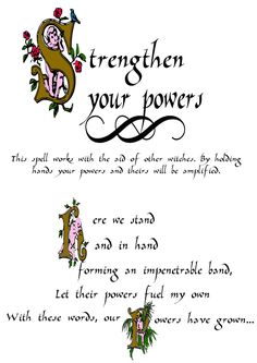 Power Spell, Charmed Book Of Shadows, Spells For Beginners, Wiccan Magic, Magic Spell Book, Magick Spells, Wiccan Spell Book