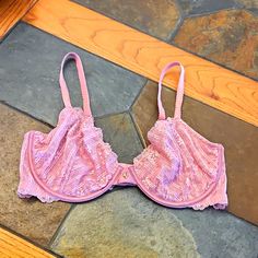 Nwot. Vs Unlined Demi With Underwire & Adjustable Multi-Functional Straps. Bundle And Save! Victoria's Secret Partially Lined Lace Bra, Victoria's Secret Lace Trim Bra, Demi Color, Victoria's Secret Pink, Secret Pink, Women's Intimates, Victoria's Secret, Bra, Pink