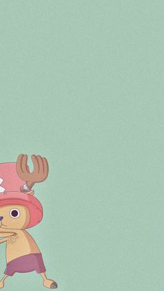 one piece character reindeer with a light brown hair with a pink hat and dark purple pants and brown horns and blue nose. One Piece Chopper Wallpaper Iphone, Chopper Iphone Wallpaper, Tonytony Chopper Wallpaper, Cute Chopper Wallpaper, Chopper Hiding One Piece, Chopper Cute Wallpaper, Chopper Wallpaper Aesthetic, Chopper Aesthetic Wallpaper, Chopper Lockscreen