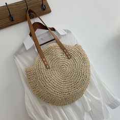 Women Summer Beach Large Capacity Straw Woven Handbag Tote Bag Details: Material Faux Leather Color Black, Blue, Light Grey, Grey, Pink, Green Weight 180g Length 47cm(18.50'') Height 43cm(16.93'') Width 2cm(0.79'') Inner Pocket Main Compartment Closure Open Package include:1*BagMore Details: Disclaimer : About Size:Size may be 2cm/1 inch inaccuracy due to hand measure.These measurements are meant as a guide to help you select the correct size. Please take your own measurements and choose your si Casual Beige Shoulder Bag For Travel, Beige Casual Shoulder Bag For Travel, Casual Beige Shoulder Bag For Vacation, Trendy Beige Beach Bag For Travel, Casual Large Capacity Straw Bag, Large Capacity Summer Shoulder Bag For Travel, Casual Beige Straw Bag For Travel, Casual Beige Straw Travel Bag, Casual Beige Shoulder Bag For Beach Season