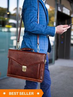 Mens leather briefcase, Personalized leather gift, Laptop Bag, Brown Mens Leather bag, Shoulder bag, Rectangular Briefcase With Laptop Sleeve For Business Meetings, Rectangular Briefcase With Laptop Sleeve For Business, Satchel Laptop Bag For Business Meetings, Laptop Bag Satchel For Business Meetings, Laptop Satchel Bag For Business Meetings, Business Meetings Satchel Briefcase, Professional Brown Laptop Bag, Leather Briefcase With Luggage Sleeve For Business Meetings, Classic Laptop Bag With Sleeve For Business Meetings