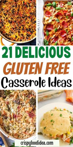 Here you get some gluten free casserole ideas that are best for meal plan. Gluten Free Casseroles, Gluten Free Chicken Casserole, Turkey Casserole Recipes, Gluten Free Dinner Easy