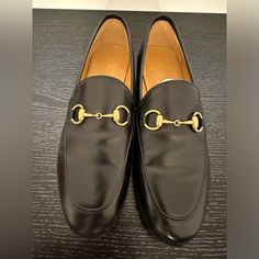 Women's Gucci Jordaan Leather Loafer , Gently Used, A Few Scruff Marks Gucci Shoes Women, Gucci Jordaan, Gucci Shoes, Leather Loafers, Flat Shoes Women, Loafer Flats, Loafers, Gucci, Women Shoes