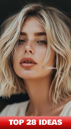 Embrace the summer of 2024 with 28 new haircuts designed to enhance your style. Lightweight and fashionable, these looks are sure to turn heads. Hair For Summer 2024, Summer Haircuts 2024 Medium, Summer 24 Hair Trends, Blonde Hair Trends Summer 2024, Cute Haircuts