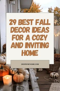 fall decor ideas for a cozy and inviting home