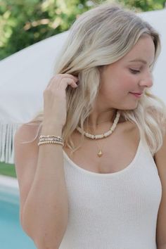 Looking for the perfect necklace to add to your necklace aesthetic? You'll love the Bali chunky beaded necklace. This necklace features round coconut shell beads and gold filled saucer beads, with 14k gold vermeil hardware. This necklace is versatile necklace and can be worn solo or in a necklace stack.