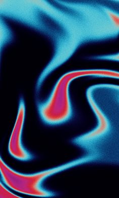 an abstract image of red and blue swirls