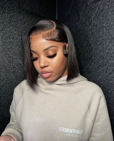 Short Wig Styles, Frontal Lace Wig, Trendy Bob Hairstyles, Virgin Hair Wigs, Bob Lace Front Wigs, Frontal Hairstyles, Short Hair Wigs