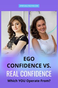 Think you're confident or trying to build confidence? Sometimes when you're trying to people please or hide our insecurities, lack of self-esteem - your ego might want to show off or use not the best values to show that you're confident. Important to remember that unshakable confidence is based on your inner self, not the external world. Save to you Spiritual Awakening board and read the blog to learn what type of confidence you have, how to be yourself around people and improve your self-worth. Take Care Of Yourself Quotes, How To Build Confidence, High Emotional Intelligence, Confident Person, Create Your Own Reality, People Dont Understand, Building Confidence, Spirit Science, Genuine Smile