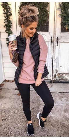 Leggings Outfit Fall, Looks Jeans, Look Adidas, Fitness Outfits, Skandinavian Fashion, Legging Outfits, Athleisure Fashion