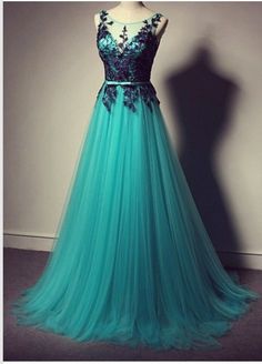 Custom prom dress,A Line prom dress,Round Neck prom dress,Long prom dress,Lace Prom Dresses, Dresses For Party,15051301