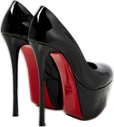 Glossy High Heel Shoes For Night Out, Sleek Patent Leather Platform Heels, Glossy Patent Leather Heels For Night Out, Louboutin Online, Stand Out From The Crowd, Platform Pumps, Black Pumps, Red Leather, Calf Leather