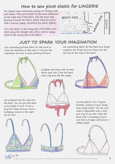 DOWNLOAD Lingerie Pattern TRIANGLE Bralette Bikini by Triangle Top Sewing Pattern, Diy Bra Pattern, Lingerie Pattern, Tips Menjahit, Bralette Pattern, Pattern Triangle, Upcycle Clothes Diy, Sewing Lingerie