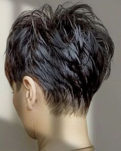 Medium Pixie Haircut With Bangs, Funky Short Hair, Long Gowns