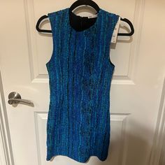 Zara, Size S, Never Worn! New With Tags. Super Cute Dress! I Just Never Found The Right Occasion To Wear It For. Super Cute Dresses, Cute Dress, Zara Dresses, Wear It, Cute Dresses, Color Blue, Super Cute, Zara, Mini Dress