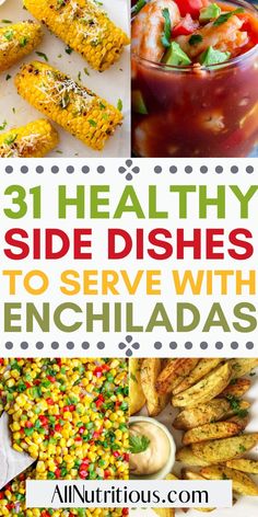 healthy side dishes to serve with enchiladas