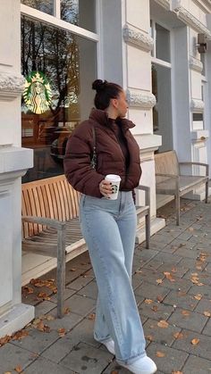 New York Winter Outfit, Fashion Outfits Casual, Nyc Winter Outfits, Winter Jacket Outfits, Outfits New York