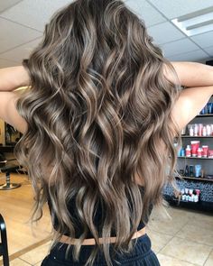 Level 6 With Highlights, Fall Brown Hair With Highlights, Long Brunette Hair With Highlights, Brown Hair Colors With Lowlights, Low Maintenance Highlights Brunettes, Dark Brown Hair With Highlights And Lowlights, Hair Ideas Dyed, Goldwell Colorance, Brown Lowlights