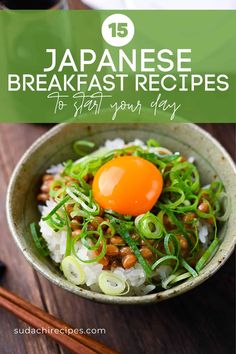 japanese breakfast recipes to start your day