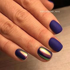 Cool Nail Ideas For Short Nails, Short Purple Nails, Cool Nail Ideas, Nail Ideas For Short Nails, Ideas For Short Nails, Nyc Nails, Nails Polish, Colorful Nail Designs, Get Nails