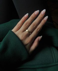 Natural Looking Nails, Nagellack Trends, Nails Classy, Minimal Nails, Casual Nails, Blush Nails