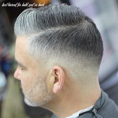 Low Skin Fade, Grey Hair Men, Tapered Haircut, Bald Fade