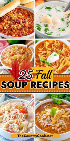 the 25 fall soup recipes that are delicious and easy to make