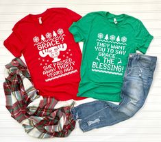 Grace and Blessing Shirt, Matching Christmas Couples T-Shirt, Funny Couples Christmas Tee, Holiday Couples Shirt, National Lampoons Shirt, Grace and Blessing,Matching Couples Tee,Xmas Couple T-shirt,Funny Couples Shirt,Funny Christmas Tee,Couples Holiday Tee,National Lampoon Tee,Gift For Wife Shirt,Gift for Husband Tee,Funny Family Shirt,Christmas Vacation,Family Christmas Tee,Wife Husband Shirts  Hi! Welcome to my store, I'm delighted to see you here. My store's main goal is to make you happy. Xmas Couple, Funny Couple Shirts, National Lampoon, Couples Christmas, Blessed Shirt, National Lampoons, Husband Shirts, Gingerbread Christmas, Funny Couples