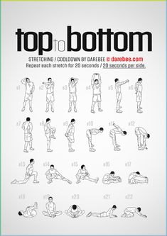 the top 10 bottom ten exercises for beginners to do in one minute or less