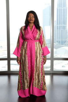 pink silk robe with pockets Pink Silk Robe, Jeweled Flats, Green Kimono, Kimono Wrap Dress, Silk Dressing Gown, Luxury Loungewear, Cotton Lingerie, African Maxi Dresses, Satin Kimono