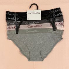 You're Getting Authentic New Calvin Klein Stretch Bikini Panties 5pc Made Of 95% Cotton+5% Elastane. Due To Personal Intimates, No Offers, No Returns, Or Trades, Thank You For Understanding. Thanks, Money Tree Store Calvin Klein Thong, Calvin Klein Ck One, Boy Shorts Panties, Money Tree, My Wife Is, Calvin Klein Women, Calvin Klein Woman, Clothes Closet, Calvin Klein Black