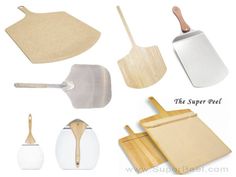 there are different types of kitchen utensils on this page, including spatulas and cheese graters