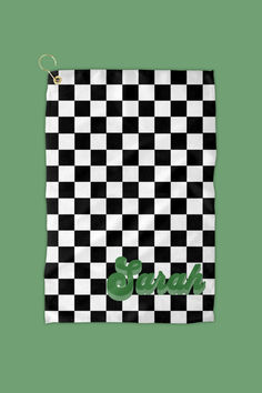 This custom golf towel is the perfect accessory for your next golf outing. The checkerboard print and clip on design make for an aesthetically pleasing and functional game.  Golf Aesthetic, golf outfit, country club attire, country club outfit, personalized golf, custom golf gift, ladies golf accessory, golf spectator, golf caddie. Golf Tournament Outfit, Cute Golf Outfits, Country Club Attire, Country Club Outfit, Country Club Aesthetic, Golf Aesthetic, Cute Golf Outfit, Cute Golf, Trendy Golf