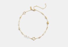 Stars And Bows Choker Necklace | COACH OUTLET Star Choker Necklace, Wag Dr, Singer Dr, Random Products, Bow Choker, Necklace Aesthetic, Future Wardrobe, Jewelry Aesthetic, Wall Papers