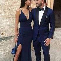 lovingdress on Storenvy Corset Dress Prom, Chique Outfits, Spandex Dress, Dress Shopping, Prom Outfits, Stretch Crepe, Couple Outfits, Prom Dresses Blue, Mermaid Dresses