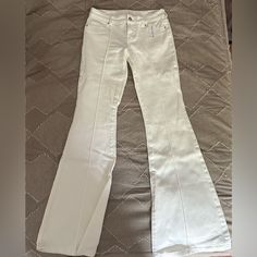 Brand New With Tags, Never Worn. Size 25, Low Rise Low Rise White Jeans, Jeans Pacsun, Low Waisted Jeans, Pacsun Jeans, Low Waisted, Jeans Color, Colored Jeans, Pacsun, Jeans And Boots