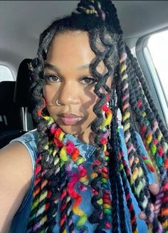 Dyed Dreads, Bohemian Hair Accessories, Exotic Hairstyles, Bohemian Hair, Birthday Hair, Bohemian Hairstyles, Black Kids Hairstyles, Hair Solutions