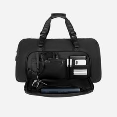 ND1049-1-7 Personal Gym, Small Gadgets, Luggage Strap, Sport Towel, Garment Bag, Carry On Luggage, Water Resistant Fabric, Hotel Room, Formal Attire