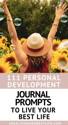 111 Personal Development Journal Prompts Happy With My Life, Journal Questions, Wellness Routine, Self Love Affirmations, I Want To Travel, Live Your Best Life, Love Affirmations, Life Happens, What Can I Do