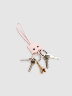 Metal key rings. Leather strap Luxury Leather Keychains With Interior Holder, Luxury Bag Charm With Keychain, Leather Bag Charm With Interior Key Chain For Travel, Balenciaga Shoes Women, Balenciaga Women, Versace Brand, Ski Accessories, Balenciaga Shoes, Loafer Mules